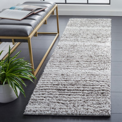 Tapis gris / gris foncé Shawn
