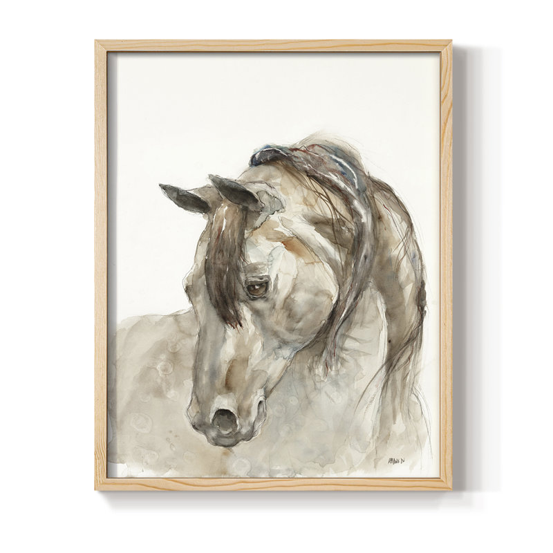 «Dream with Me», reproduction encadrée - bois massif, Naturel, H 11 po x l 9 po