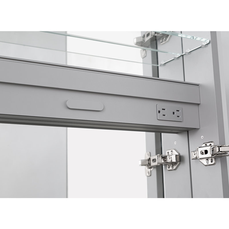 Royale 36x36 Triple Door LED Medicine Cabinet