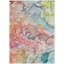 Tapis intérieur lavable abstrait bleu 8 pi x 10 pi HomeRoots-113007787