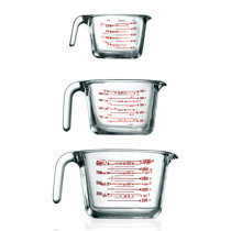 3pc Angled Measuring Cup Set - Gift and Gourmet