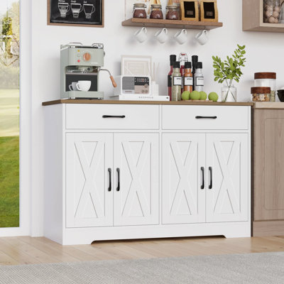 Buffet 4 portes avec tiroirs Daryosh
