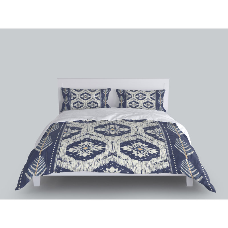 Abstract Duvet Cover, King Duvet Cover + 2 King Shams