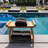 29.52'' W Teak Shower Bench