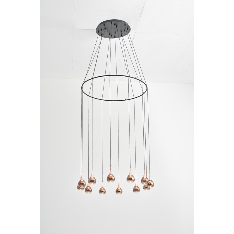 Paopao 12 - Light Pendant, Copper