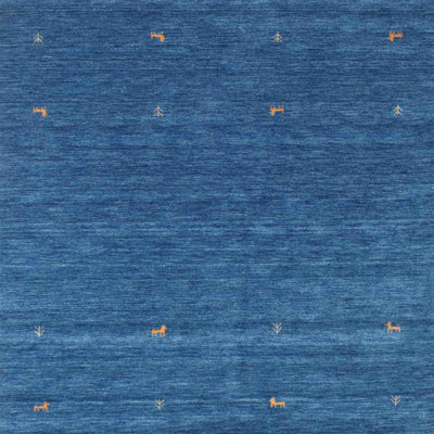 Tapis bleu