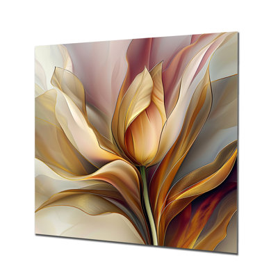 «Yellow Tulip», impression d'art mural