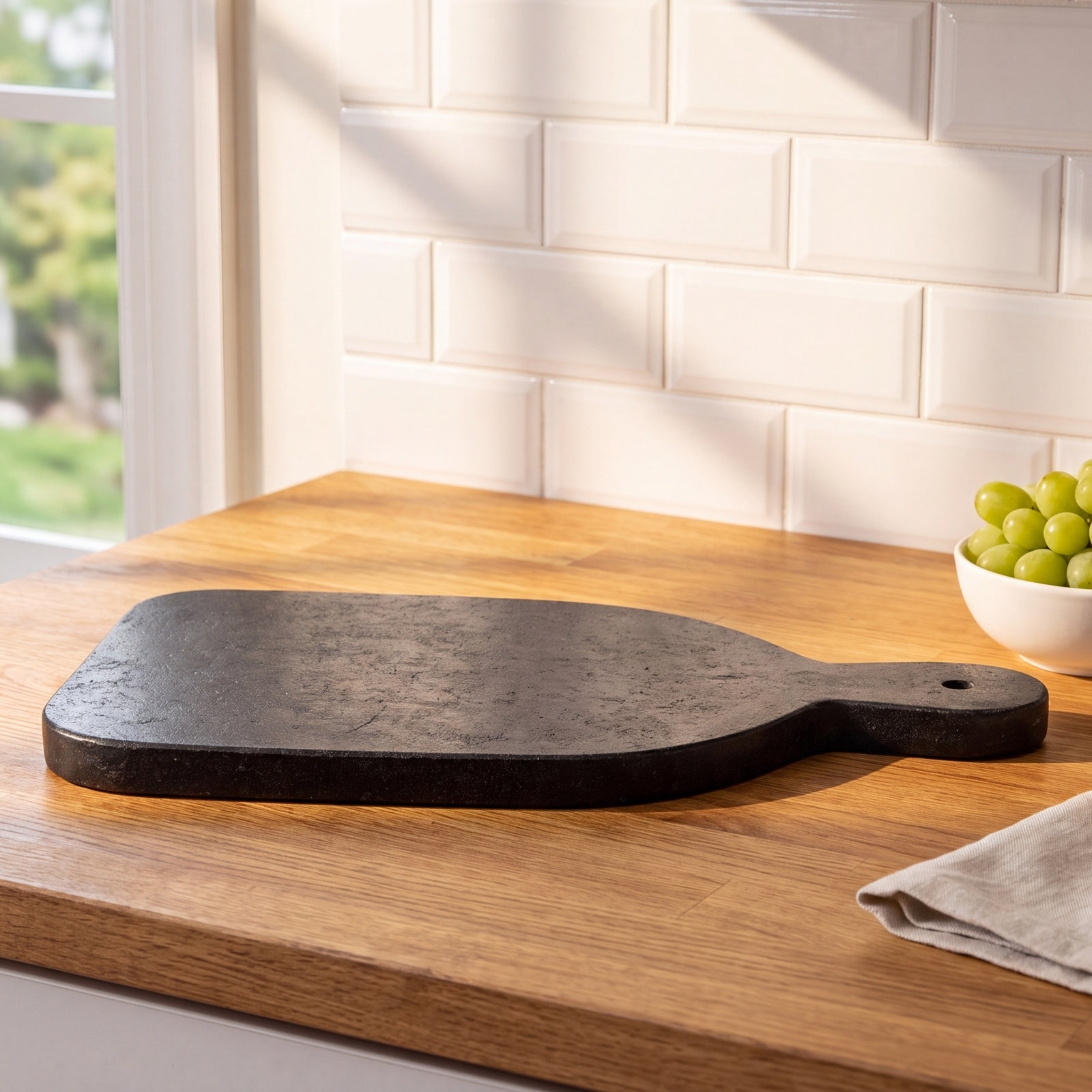 Bax Marble Cutting Board with Handle