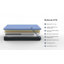 Matelas pour enfant en mousse et latex à refroidissement rapide Refroidissant hybride de 12 pouces Refresh-726826799
