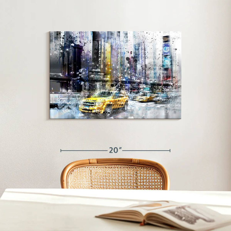 Ravi NYC Collage, 16" H x 24" W