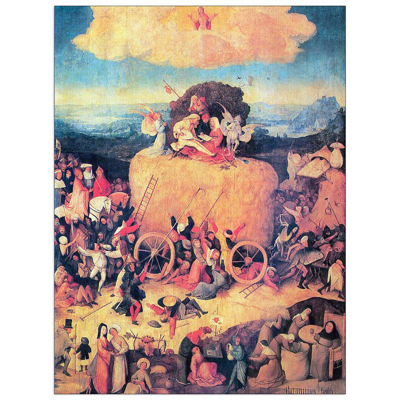 'Central Table' Painting Print