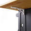 Grand îlot de cuisine de 53 pouces avec 2 tabourets de bar, prise de courant, support de rangement interne pour porte, chariot de rangement de cuisine sur 5 roulettes avec abattant, 5 supports latéraux ouverts, 3 tiroirs, pour la cuisine, la salle à manger-121085351