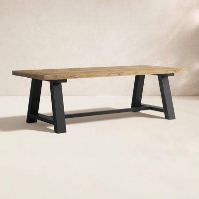 Beardall 95" Teak Patio Dining Table