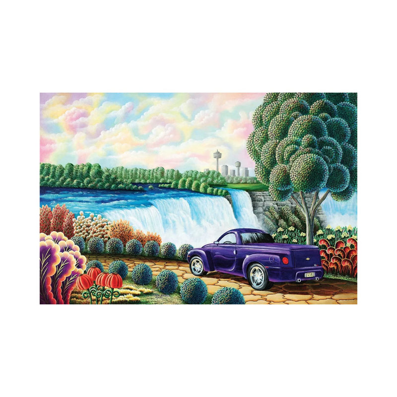 Power 1 Piece Wrapped Canvas Wall Art