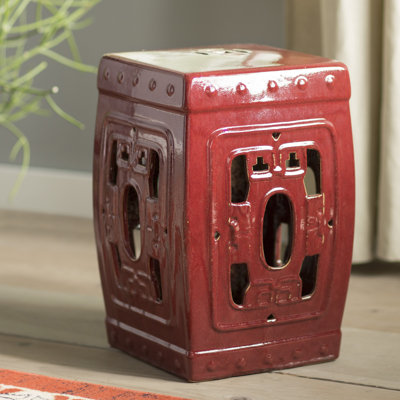Casey-Lea Ceramic Accent Stool