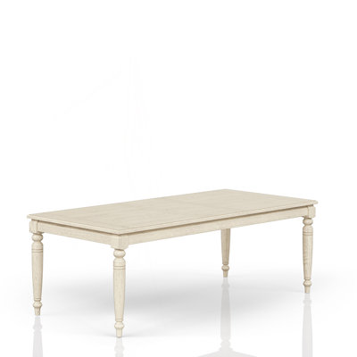 Table de salle à manger extensible avec rallonge amovible, table de cuisine