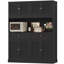 Armoire de cuisine avec tablette à micro-ondes H 70,9 po x l 55,1 po -98481604