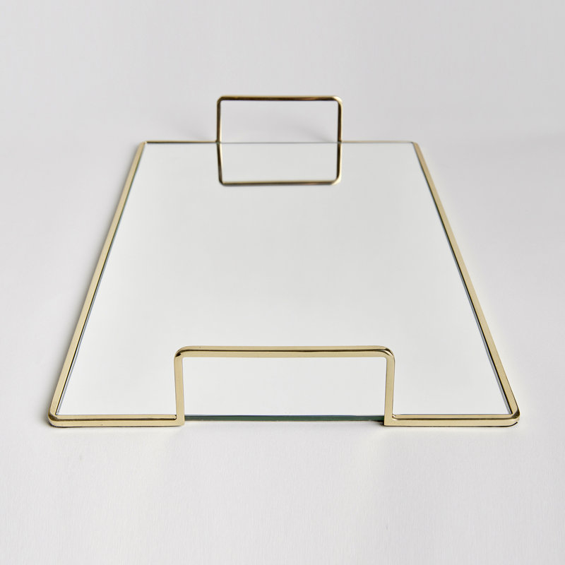 Covina Decorative Tray, 2.5" H x 13.25" D x 21" W
