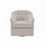 Fauteuil pivotant rembourré sans assemblage requis-952950759