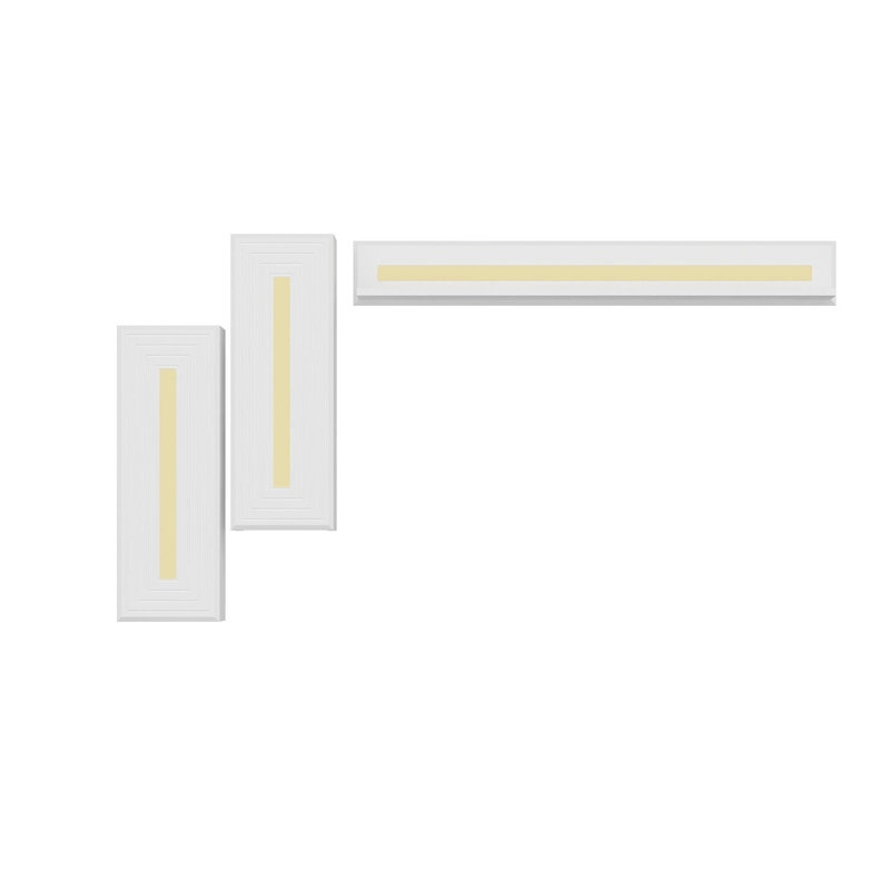 Locelso Floating Shelf, White