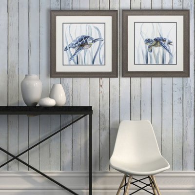 Aubriana Animals 2 - Piece Framed Art