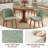 Wood Frame Upholstered Dining Chairs-1913025314