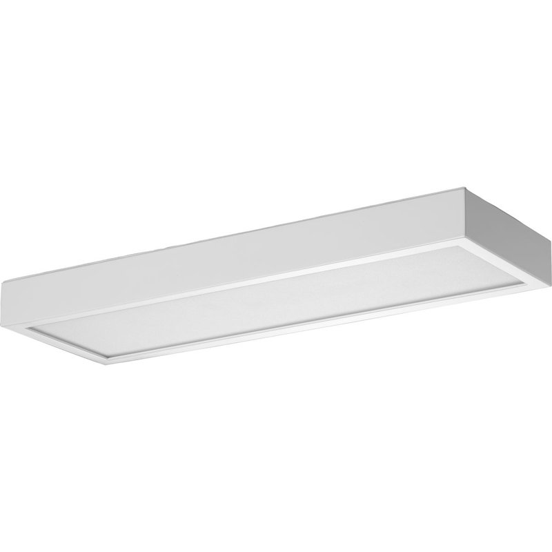 Éclairage pour meuble-lavabo mural ou de plafond à intensité variable à 1 lumière Arenijus, Blanc satiné
