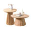 Ensemble de tables basses Modern Modern Burlywood