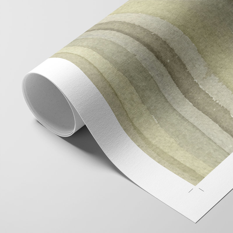 Lines in Neutral I -Canvas Print Only - NOT FRAMED, 36" H x 24" W