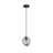 Adwin 1-Light Pendant Light with Irregular Glass-1257340034