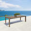 Brittant 82'' Wood Outdoor Dining Table