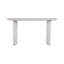 Sagebrook Home 60" Catalina Travertine & Fluted Wood Console Table