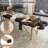 Folding massage table, adjustable spa bed with neck massager-122511219