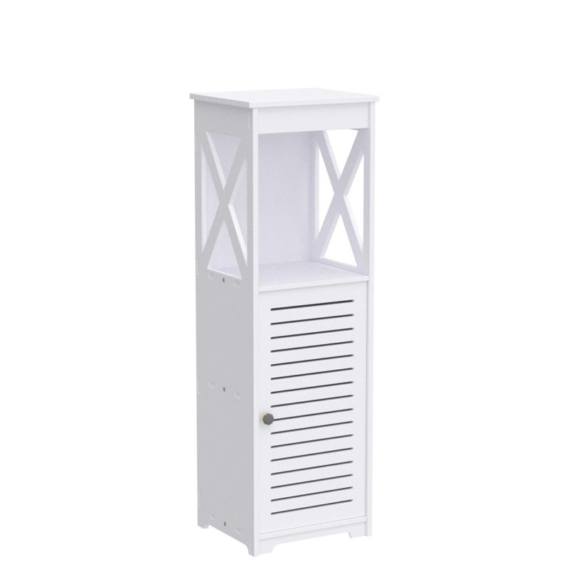Aahana Plastic / Acrylic Bathroom Cabinet, White