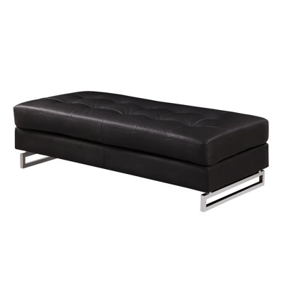 Solid Wood And Leather Oversized In Brown With Legs Shell - Body