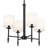6 - Light Steel Dimmable Chandelier-1898204057