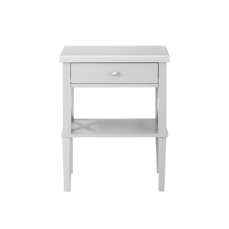 Table de bout Table de chevet moderne, Gris