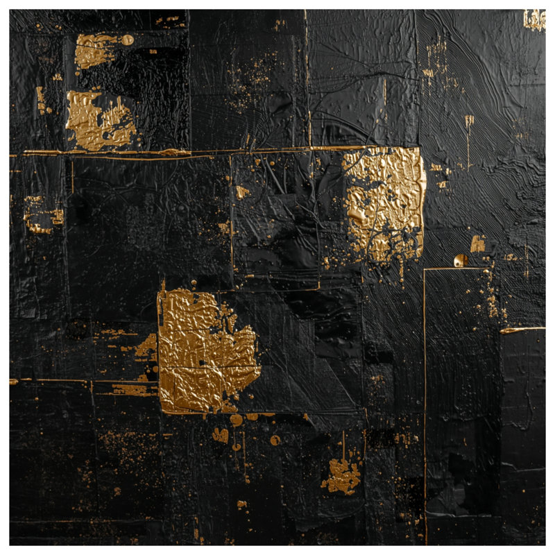 Coussins décoratifs noirs et noirs texturés, 26 po x 26 po