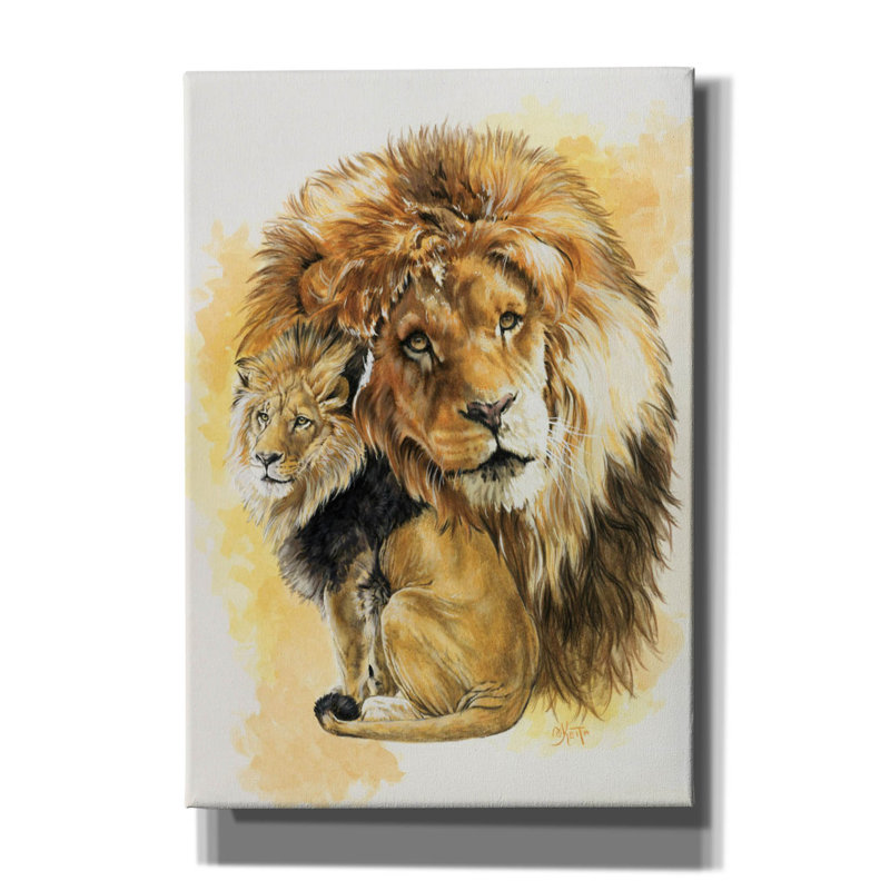 «Kayelle Protector On Canvas» par Barbara Keith, H 26 po x l 18 po x P 0,75 po