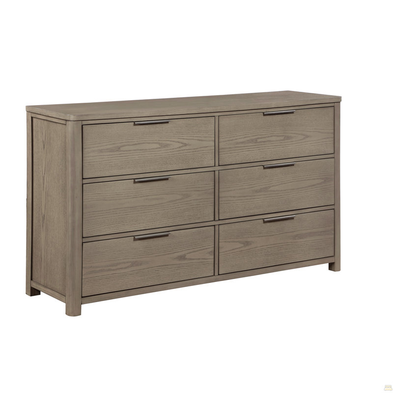 Commode en bois durable 6 pièces