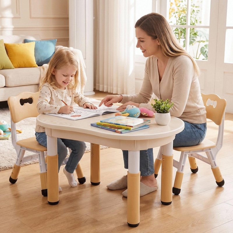 2 -Person Dining Set, Yellow