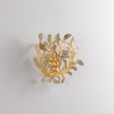 Maybrook Wall Sconce in Vintage Gold Leaf