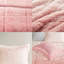 Édredon en fausse fourrure Blush Warm - simple / simple TG, ombre, douillet, doux, lavable à la machine