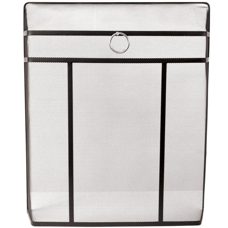 Octon Steel Fireplace Screen, 71 cm H x 60 cm W x 15 cm D