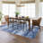 Geometric Machine Washable Rug Modern Striped Non-Slip Rugs for Living Room Bedroom Nursery Dining Table Bedside Decor-1470424623