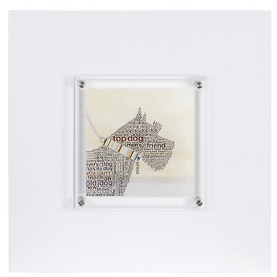 Single Picture Frame Painting on Plastic / Acrylic