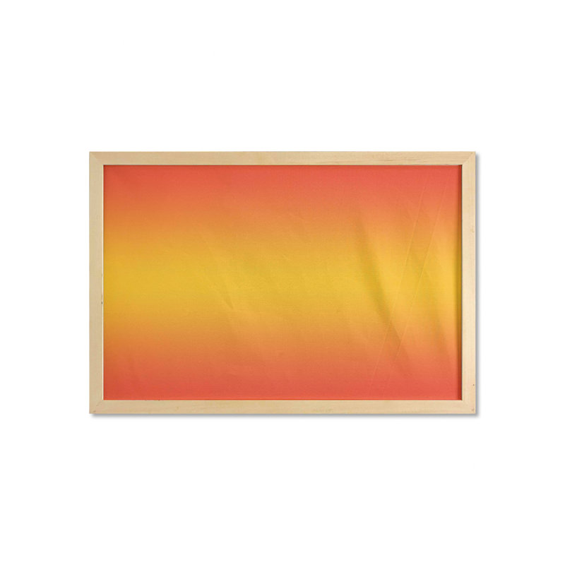 Printed Fabric Poster Framed On Fabric Print