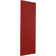 True Fit PVC Horizontal Slat Framed Modern Style Fixed Mount Shutters