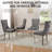  Modern Tufted Velvet Upholstered Dining Chairs Kitchen Chairs (Set of 2)-1677424128