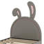 Lit plateforme tapissier en cuir avec ornement en forme de lapin-902145610-902145615